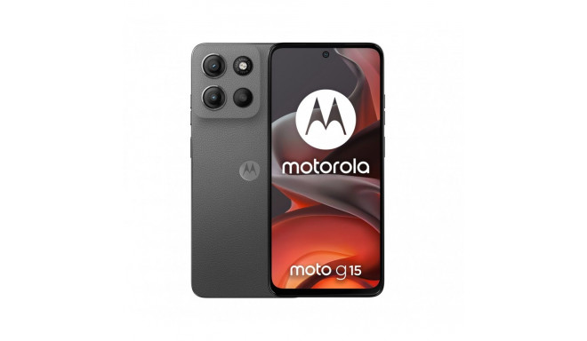 Mobile Phone - Motorola moto g15 6.72" Dual SIM 4G 8 GB RAM 128 GB 5200 mAh Grey