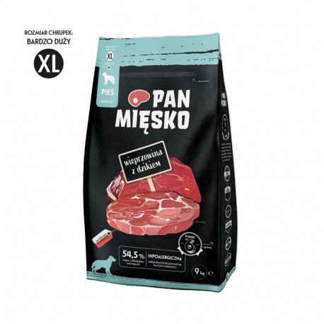 Dry Dog Food - Mr. Pork Wild Boar XL 9kg Gluten-Free