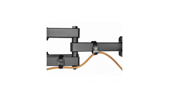 TV Mount - Gembird WM-80ST-03 Supports 37"-80" TVs, 40 kg Capacity, Black
