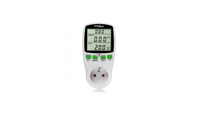 Wattmeter - Greenbluetec Gb202, White