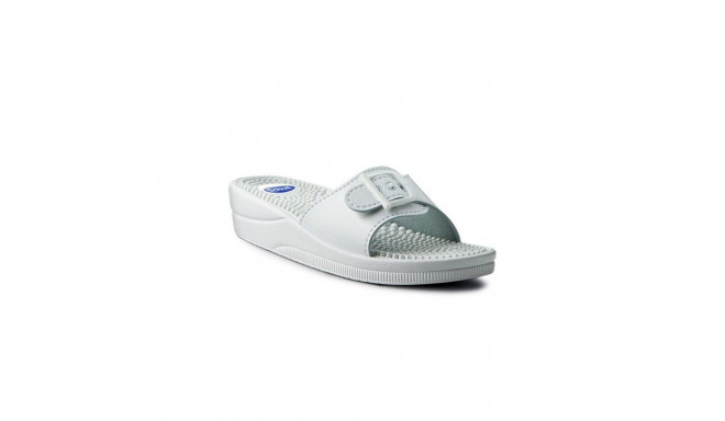 Footwear - Scholl Air Bag Slide Sandals White 44 Scholl Air Bag Slides 44 - Comfortable White