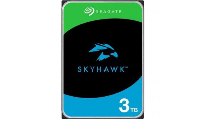 HDD - Seagate SkyHawk 3TB 256MB 3.5" SATA III Surveillance Drive