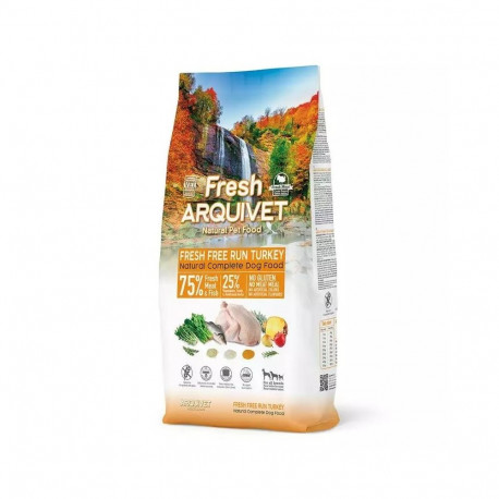 Dog food - Arquivet Fresh turkey and fish, 2.5 kg