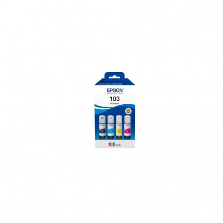 Ink Cartridge - Epson C13T00S64A 4 Pack 7500 Color 4500 Black