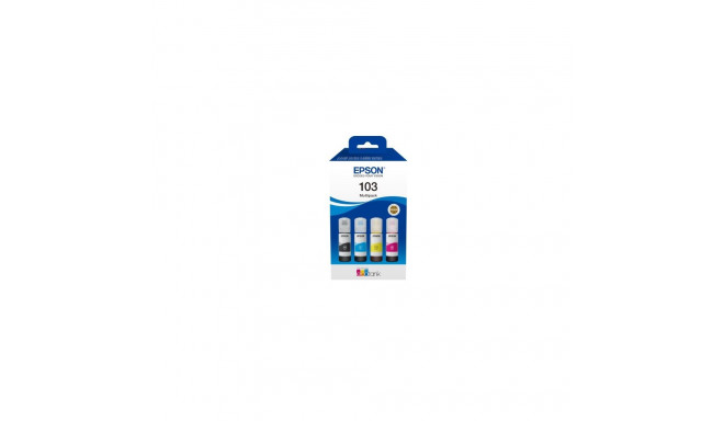 Ink Cartridge - Epson C13T00S64A 4 Pack 7500 Color 4500 Black