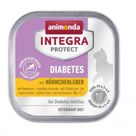 Cat Food - ANIMONDA Integra Protect Diabetes Poultry Liver Wet 100g