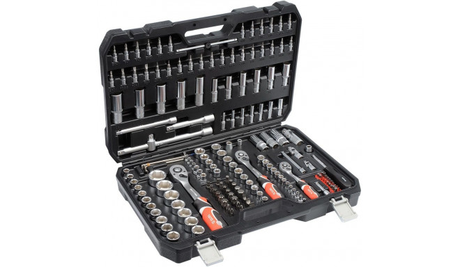 Mechanics Tool Set - Yato YT-38931 173 Pieces Ratchets Sockets Screwdriver Bits