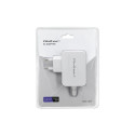 Power Adapter - Qoltec 51039 65W Indoor Type C White