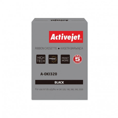 Ribbon Cartridge - Activejet A-oki320 Supreme Black 100 Pieces
