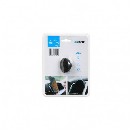 Phone Holder - iBox H-8 Passive Car Vent Mount for Smartphones Black