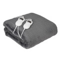Electric Blanket - Camry CR 7417 2-Person 8 Heating Levels Gray