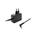 Power Adapter - Qoltec 51026 AC-to-DC 65W Indoor/Outdoor Black