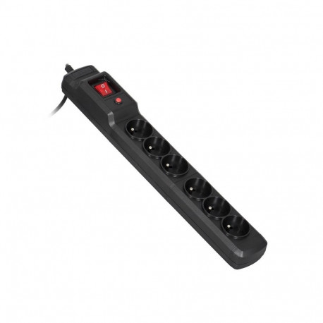 Power Strip - Activejet COMBO 6GN 3M Type E Black