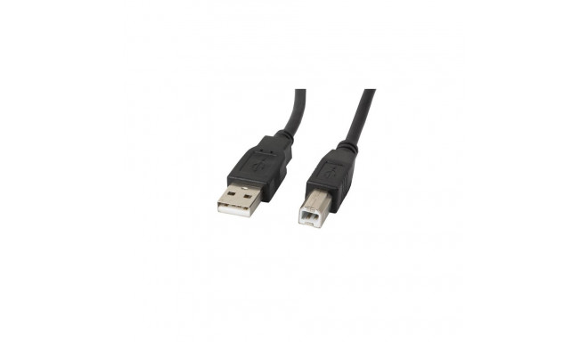 USB Cable - Lanberg CA-USBA-10CC-0050-BK USB 2.0 5m Black