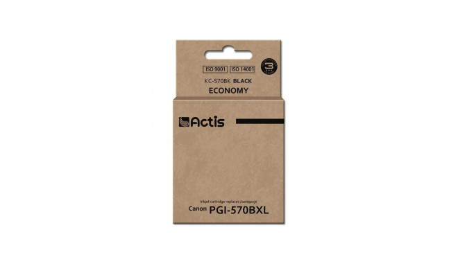 Ink Cartridge - Actis KC-570BK 22 ml Pigment Black