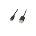 USB Cable - Lanberg 1.8 m USB A to C Black