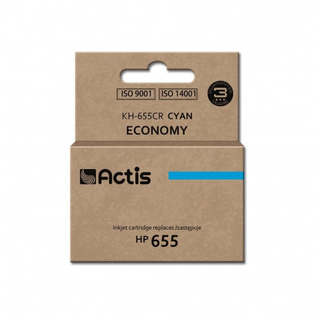 Ink Cartridge - Actis KH-655CR Replacement for HP 655 CZ110AE Cyan 12 ml