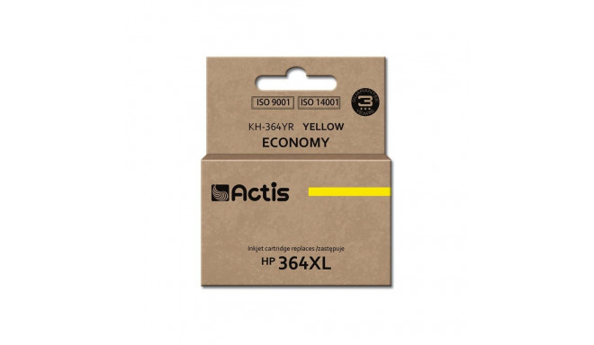 Ink Cartridge - Actis KH-364YR - Replacement HP 364XL CB325EE; Standard; 12 ml; Yellow