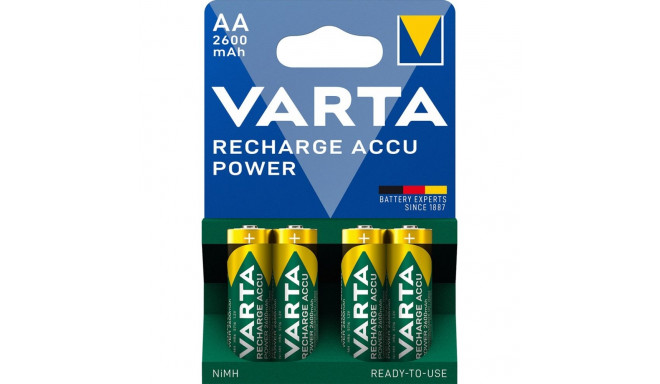 Battery - Varta Rechargeable Nimh Aa, Black
