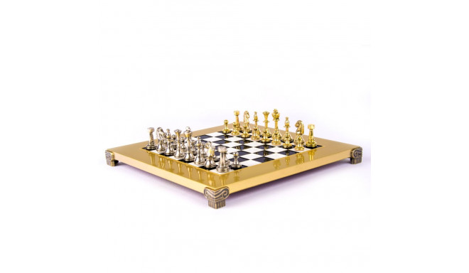 Manopoulos Classic Metal Staunton Chess Set 28x28cm With Pieces