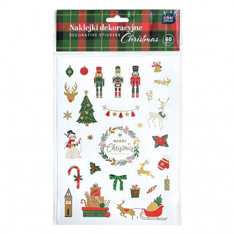 Kleebised Christmas 60tk Interdruk