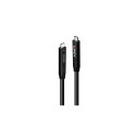 Adapterkaabel USB-C 3.2 Gen1 USB Type C Hybrid Cable, 5Gbps, optical, DP1.4 4K@30Hz video and data e