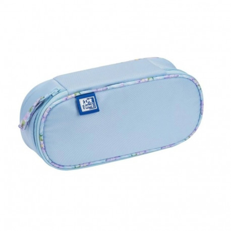Pinal Oxford Flowers ovaalne, pastell sinine
