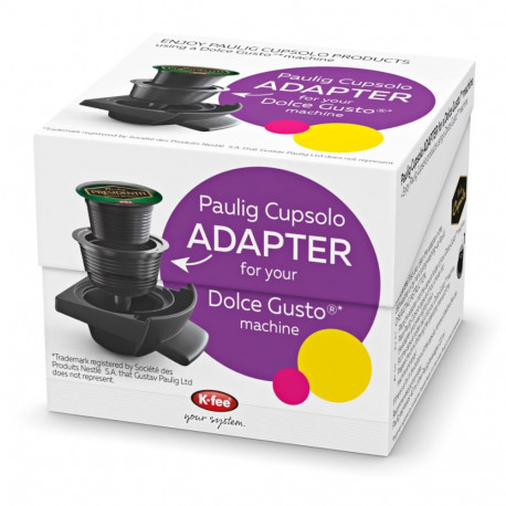Kohvikapslimasina adapter Paulig - Cupsolo K-fee ADAPTER - sobib Dolce Gusto kapselkohvimasinatele