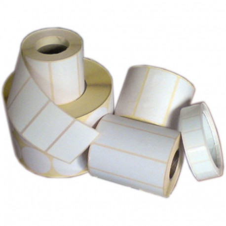 Termoetikett 80x40, 1000tk rullis, südamik 40mm