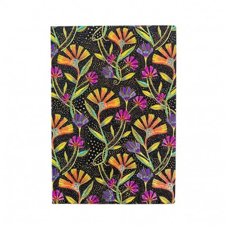 Märkmik Paperblanks Wild Flowers Midi Flexis jooneline