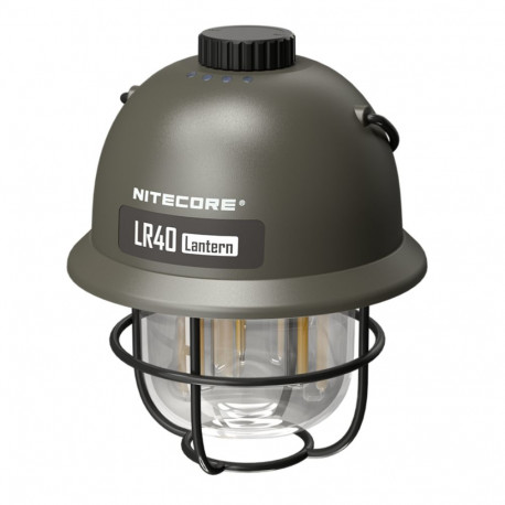 Latern LR40 Nitecore - retro disain ,100lumens, Li-ion aku 4000mAh, USB-C, SOS-funktsioon