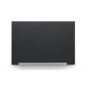 Klaastahvel NOBO Impression Pro Widescreen Glass Black 57" 1260x710mm must, kaasas marker, 2 klaasta