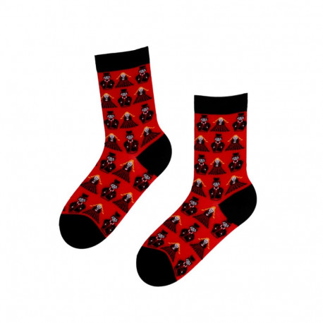 SOKISAHTEL VILJANDI puuvillased sokid naistele 444