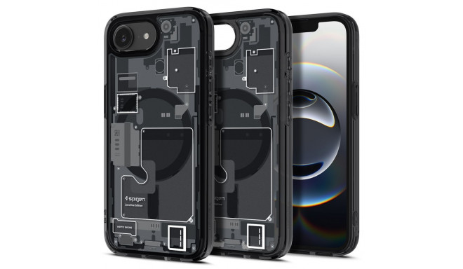 SPIGEN ULTRA HYBRID MAG MAGSAFE IPHONE 16E ZERO ONE BLACK