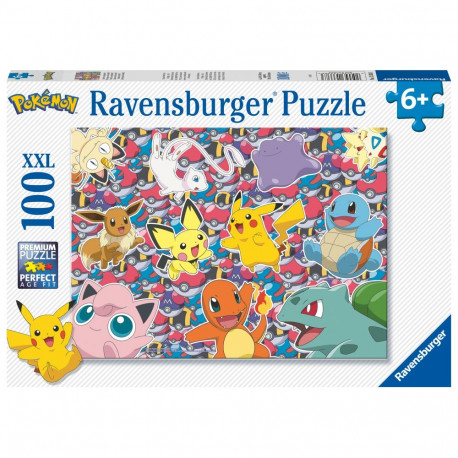 Ravensburger pusle 100 tk: Pokemon ja sõbrad