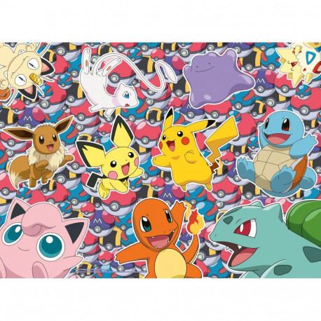 Ravensburger pusle 100 tk: Pokemon ja sõbrad