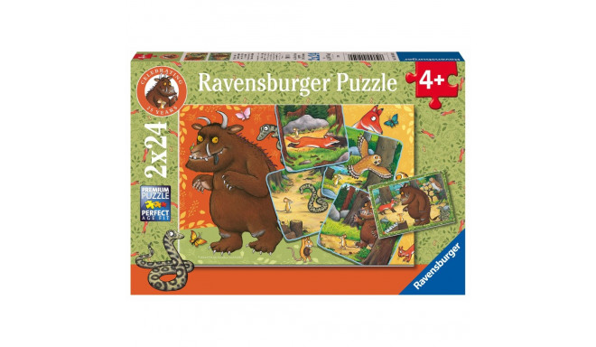 Ravensburger pusle 2x24 tk: Metsaelanikud