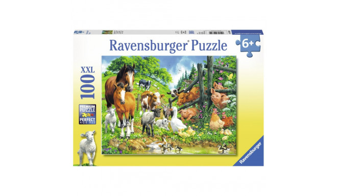 Ravensburger pusle 100 tk Loomade kokkutulek