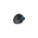 Kensington ProFit Ergo TB450 Trackball Wireless Mouse, RF Wireless + Bluetooth, 1600 DPI, Black/Blue