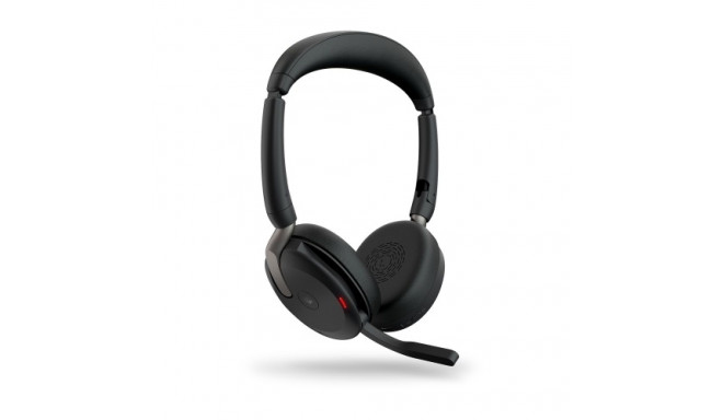 Jabra Evolve2 65 Flex MS Stereo Link380a Wireless Headset Bluetooth, USB-A, Black