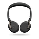 Jabra Evolve2 65 Flex MS Stereo Link380a Wireless Headset Bluetooth, USB-A, Black