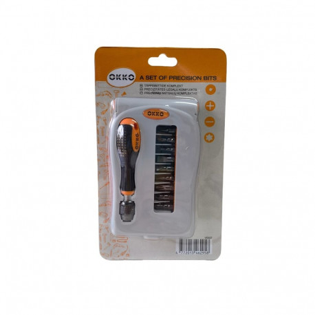 kruvikeeraja ja otsikute komplekt 9 tk