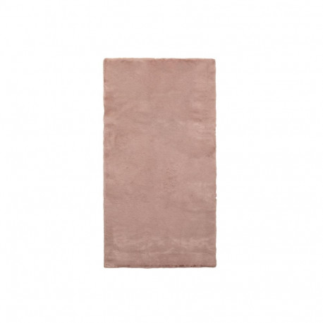 FAKE RABBIT FUR 80X150CM RECTANGLE PINK