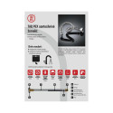 FLEXIBLE HOSE 80CM PEX M1/2 F1/2