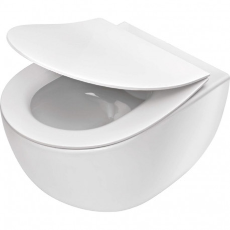WC istmekate/Peonia Zero seinale kinnitatav WC-pott