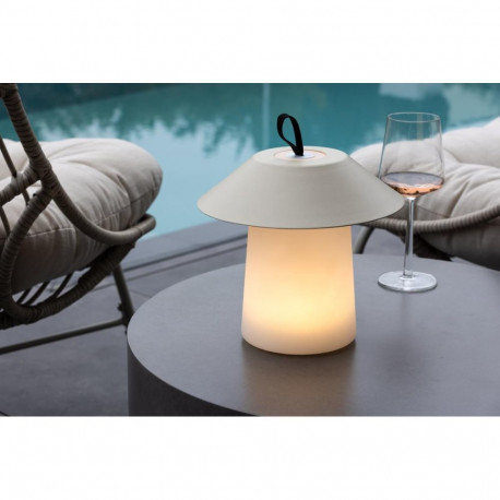 Lamp Rubu, beež/valge