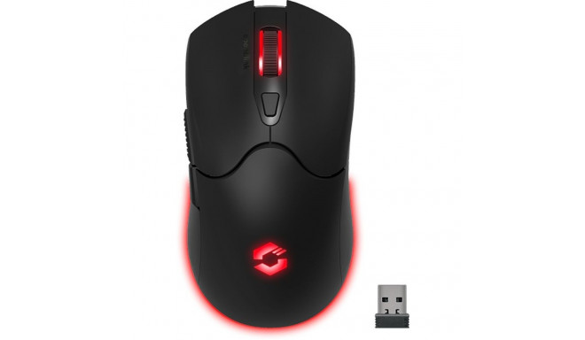 VELOX Rechargeable RGB Gaming Mouse - Wireless, black