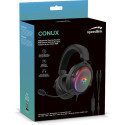 CONUX RGB Stereo Gaming Headset - for PC/PS5/PS4/Xbox SeriesX/S/Switch/OLED/Lite , black