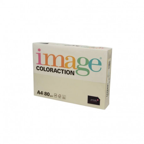 Värvipaber IMAGE COLORACTION, A4, 80 gsm, 500 lehte, ATTOL / PALE IVORY