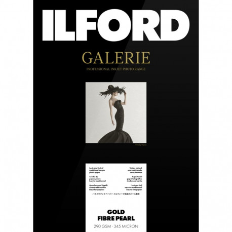 Ilford fotopaber Galerie Gold Fibre Pearl A3+ 50 lehte